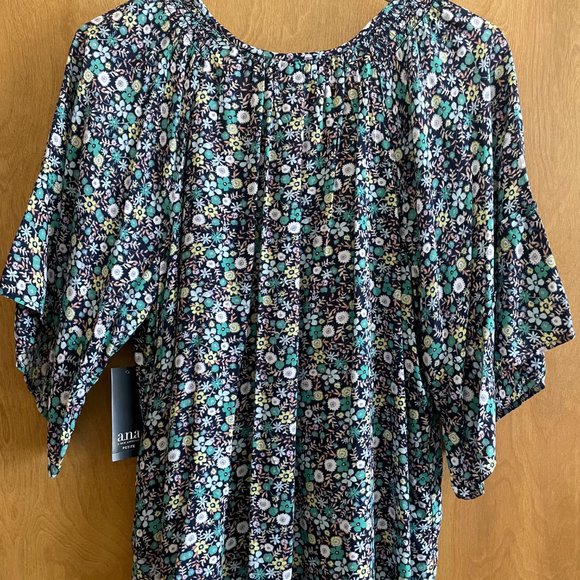 New! a.n.a. Blouse - Picture 3 of 5